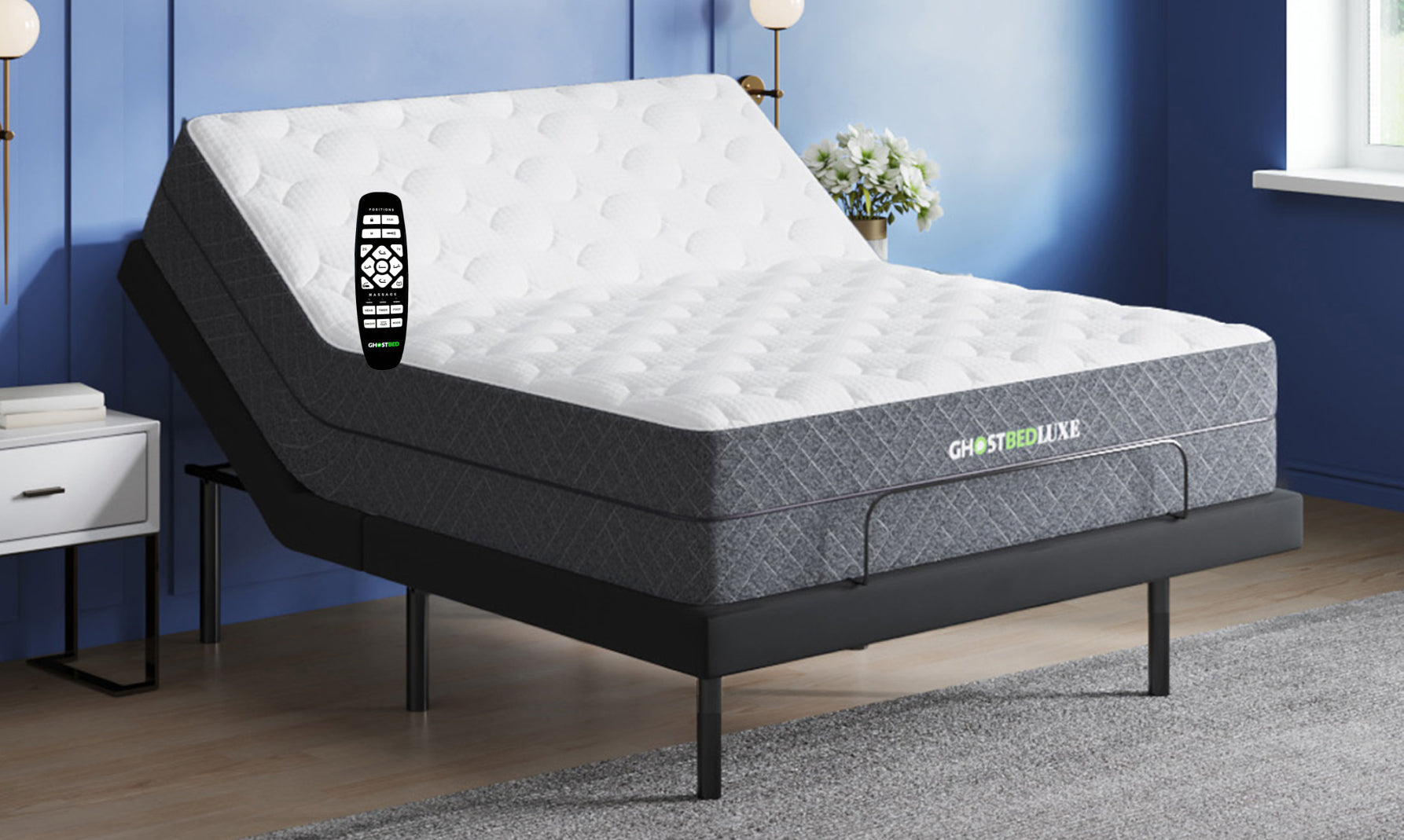 Custom Comfort A-400 – Deck-on-Rail Premium Wireless Adjustable Bed -  Custom Comfort Mattress